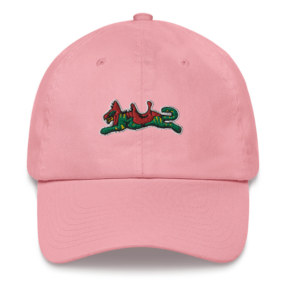 Le Chat De Bataille embroidered dad hat