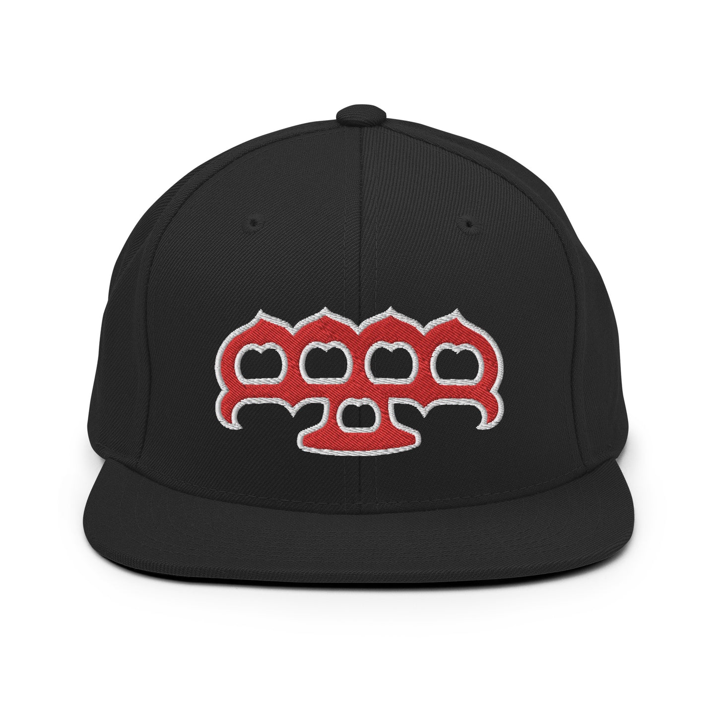 Red Knux snapback hat