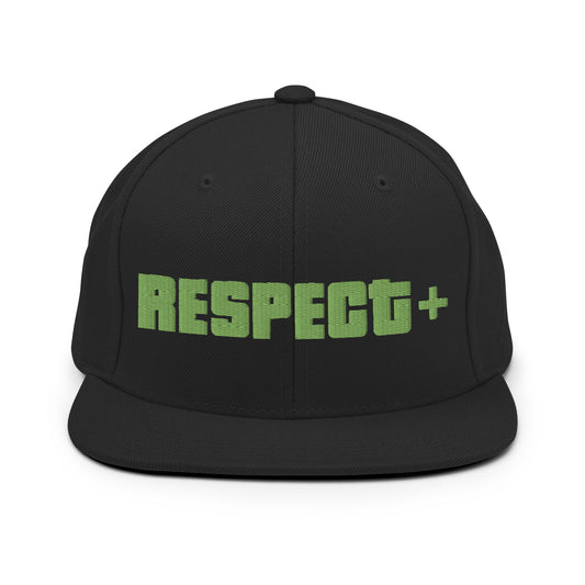 Respect + snapback hat