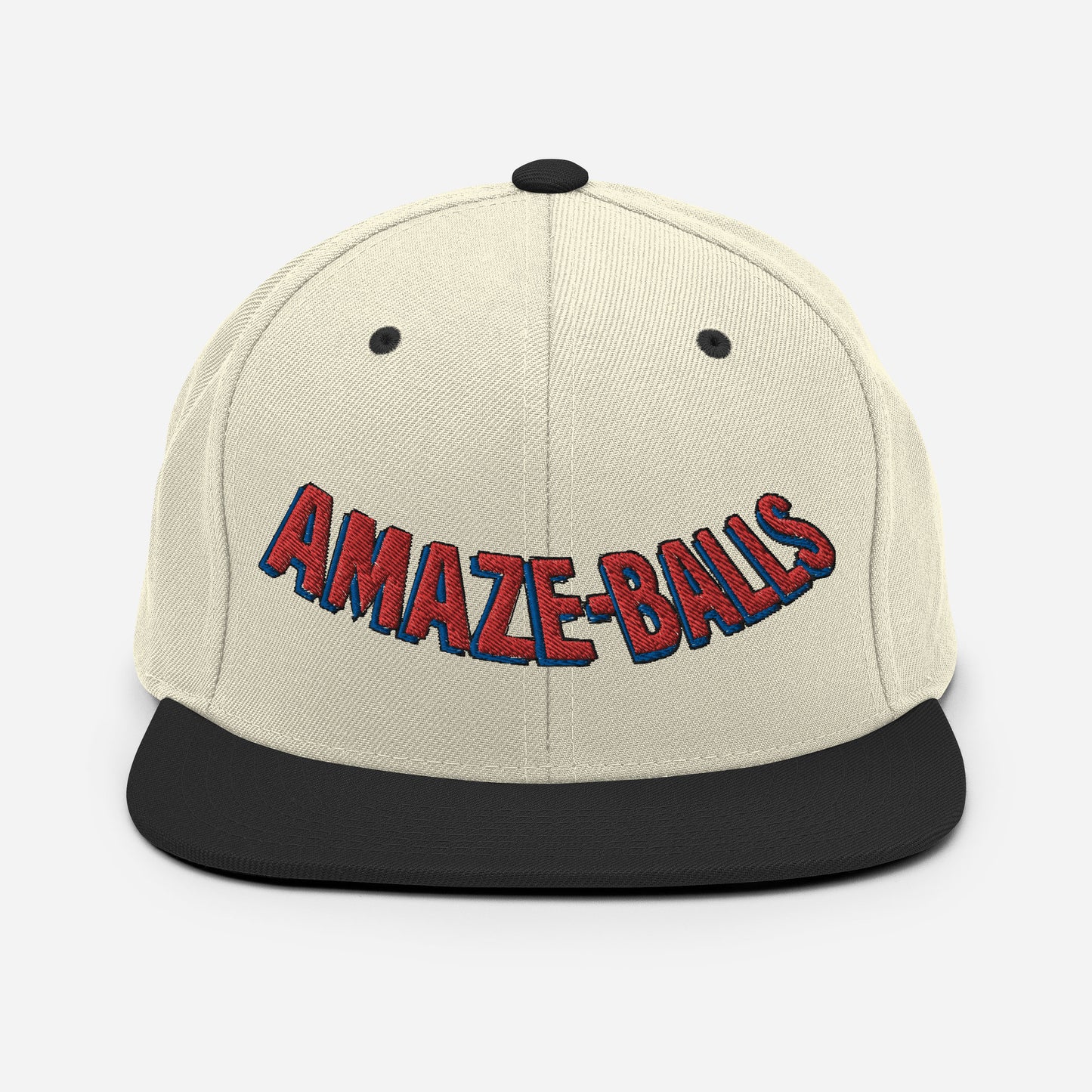 Amaze-Balls snapback hat