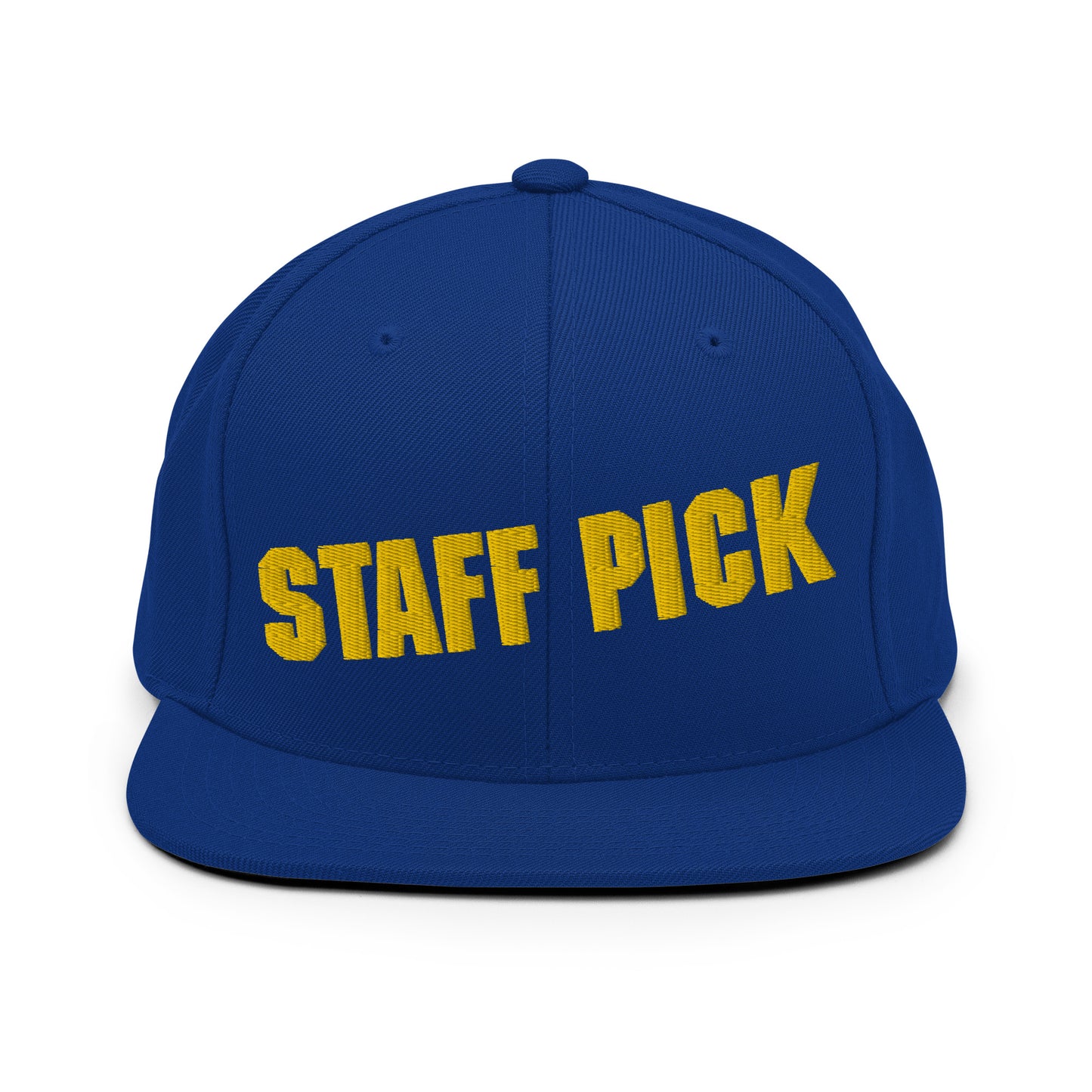 Staff Pick BB snapback hat