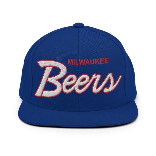 Milwaukee Beers AWAY snapback hat