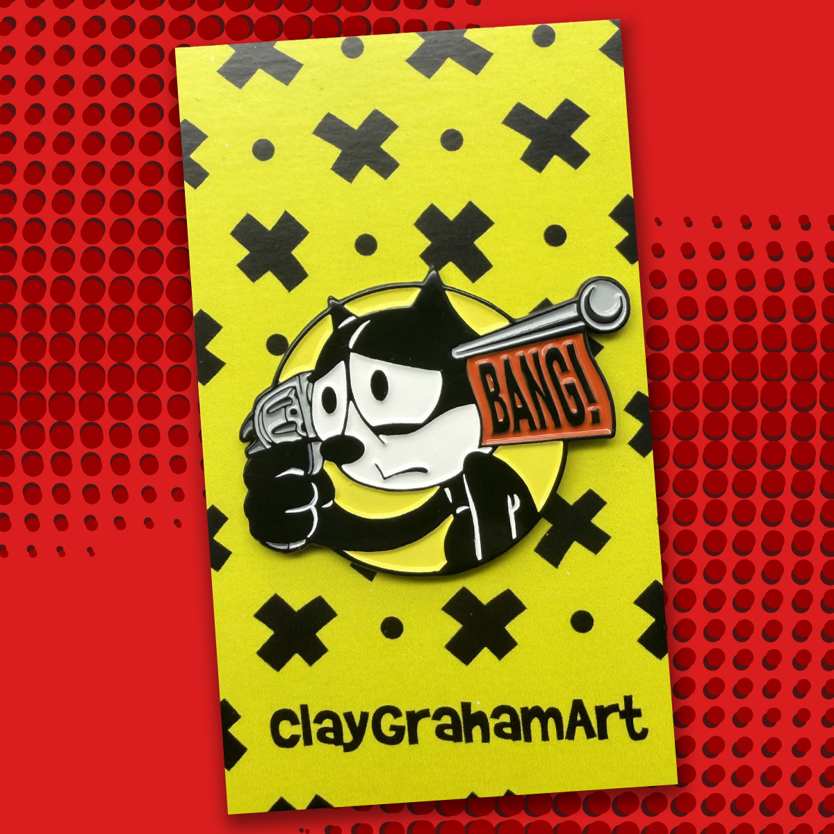 Jokes On Me 1.75" Soft Enamel Pin