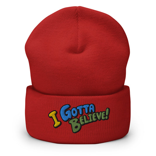 I Gotta Believe beanie