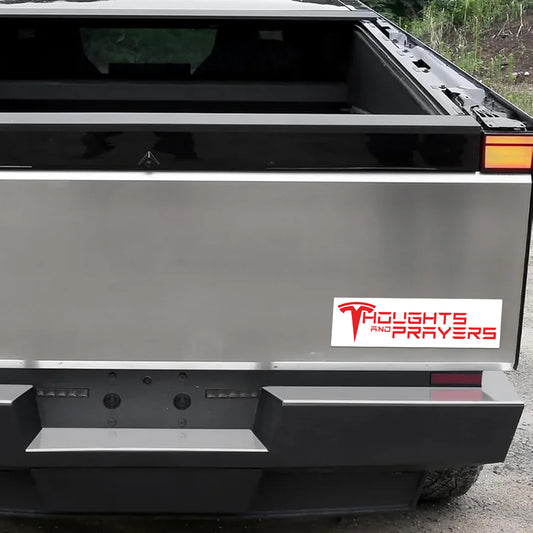 Thoughts and Prayers bumper sticker