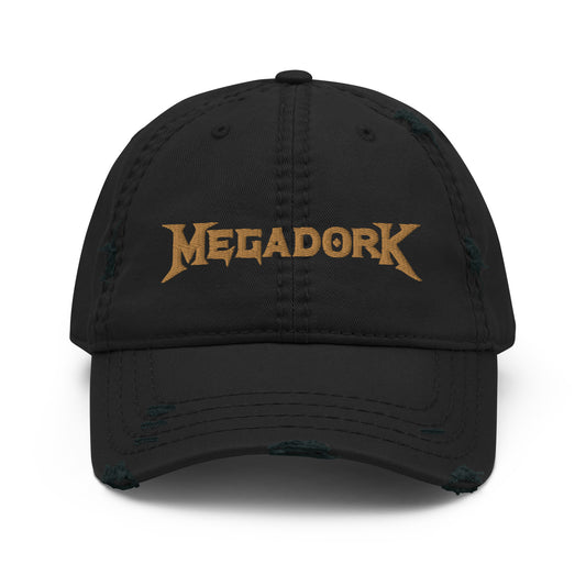 Megadork distressed dad hat
