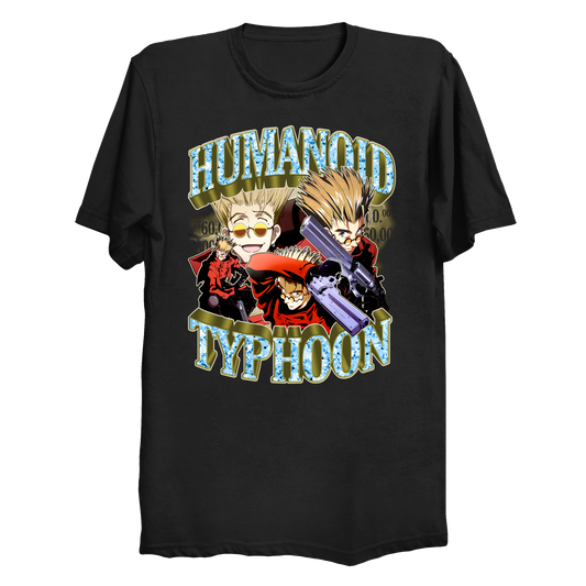 Humanoid Typhoon 90s bootleg rap t-shirt