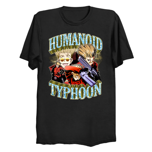Humanoid Typhoon 90s bootleg rap tee
