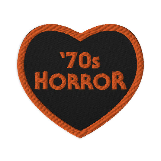 I Heart 70s Horror patch