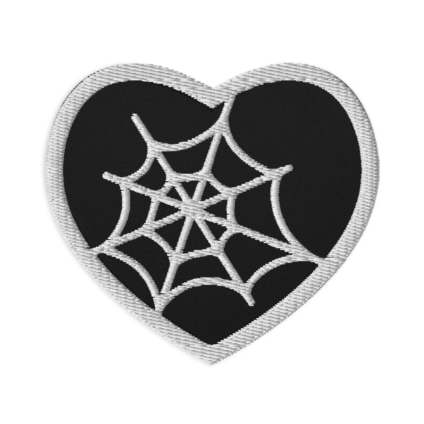Spiderweb Heart patch