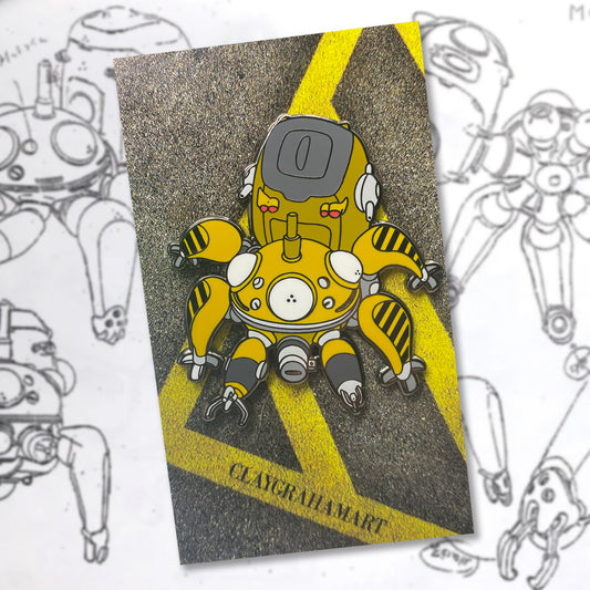 Tachikoma Crawler 2" Hard Enamel Pin