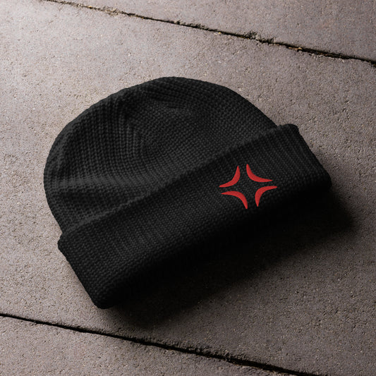 Ikatteiru ikari maaku anime manga angry fisherman beanie