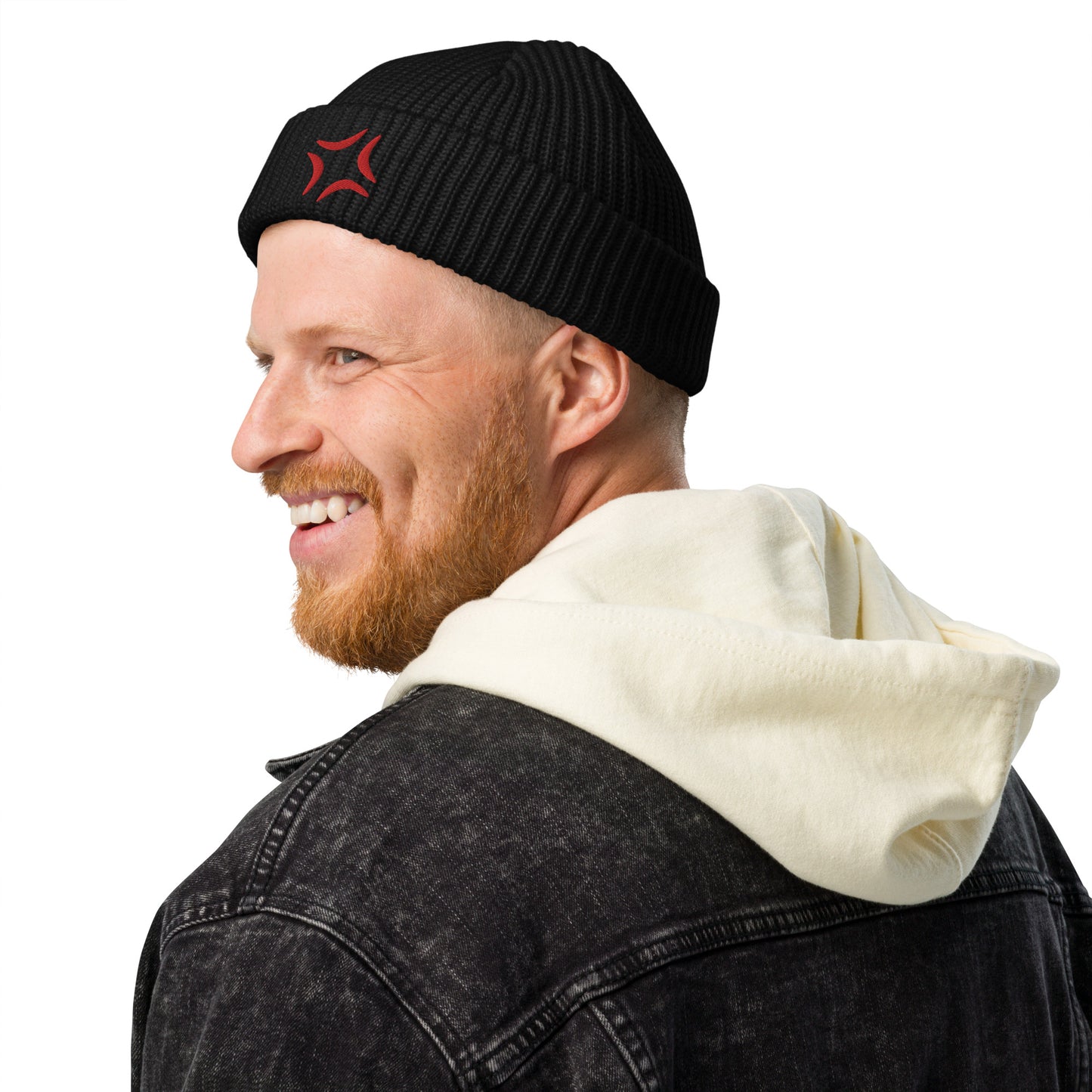 Ikatteiru ikari maaku anime manga angry fisherman beanie