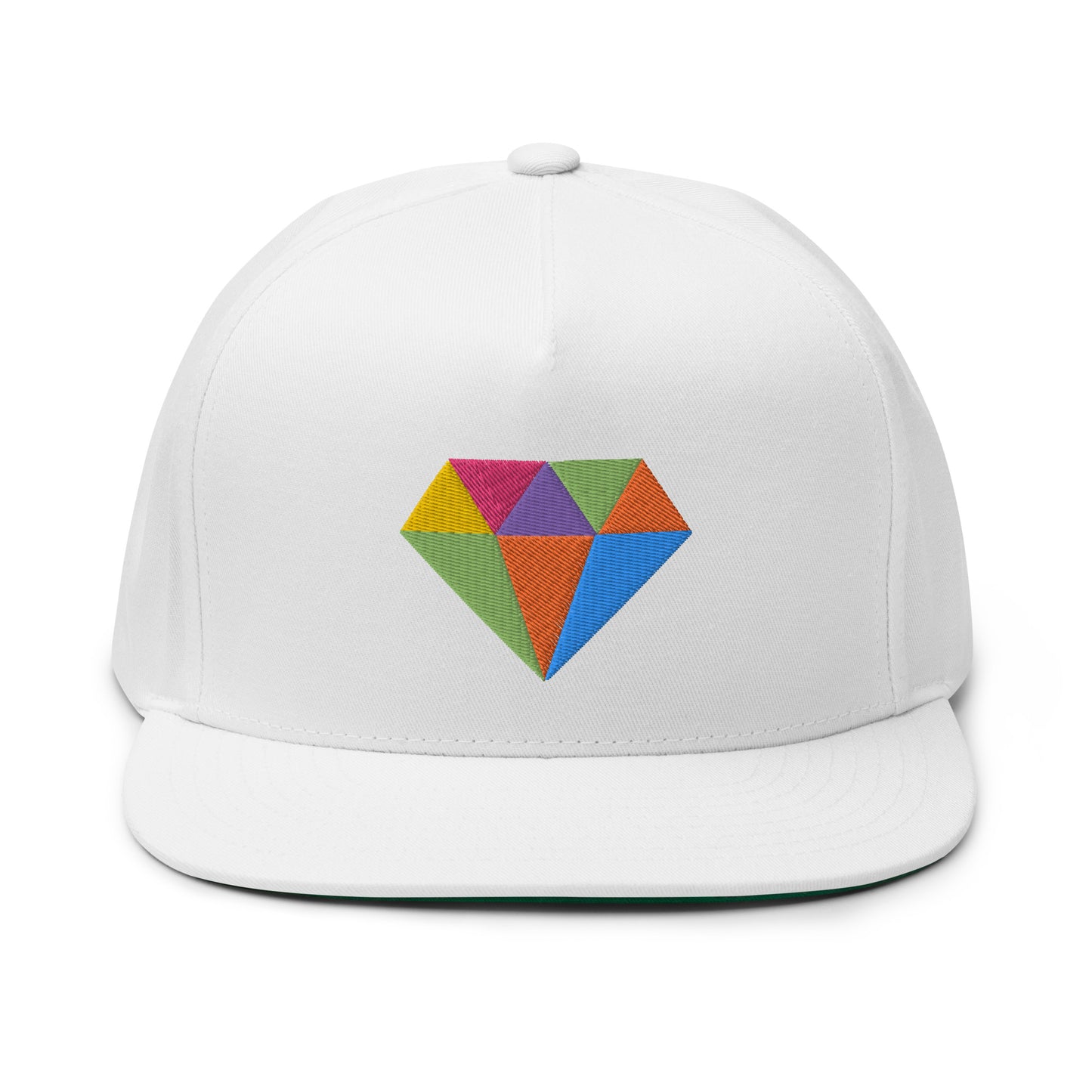 Facets snapback hat