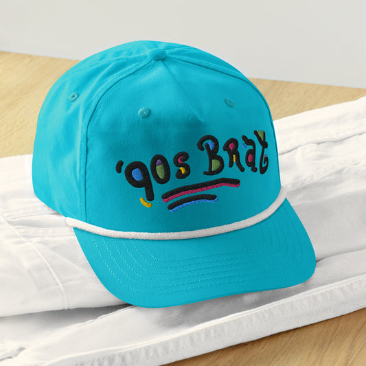 90s Brat snapback hat