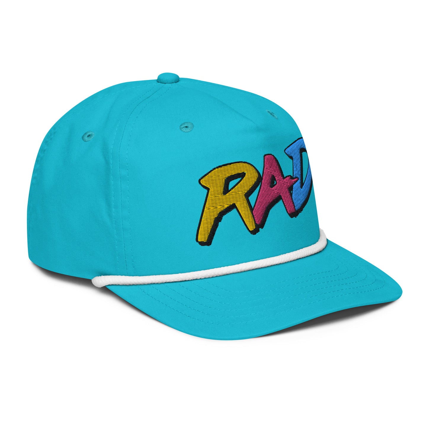 RAD retro snapback hat