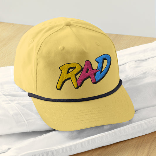 RAD snapback hat