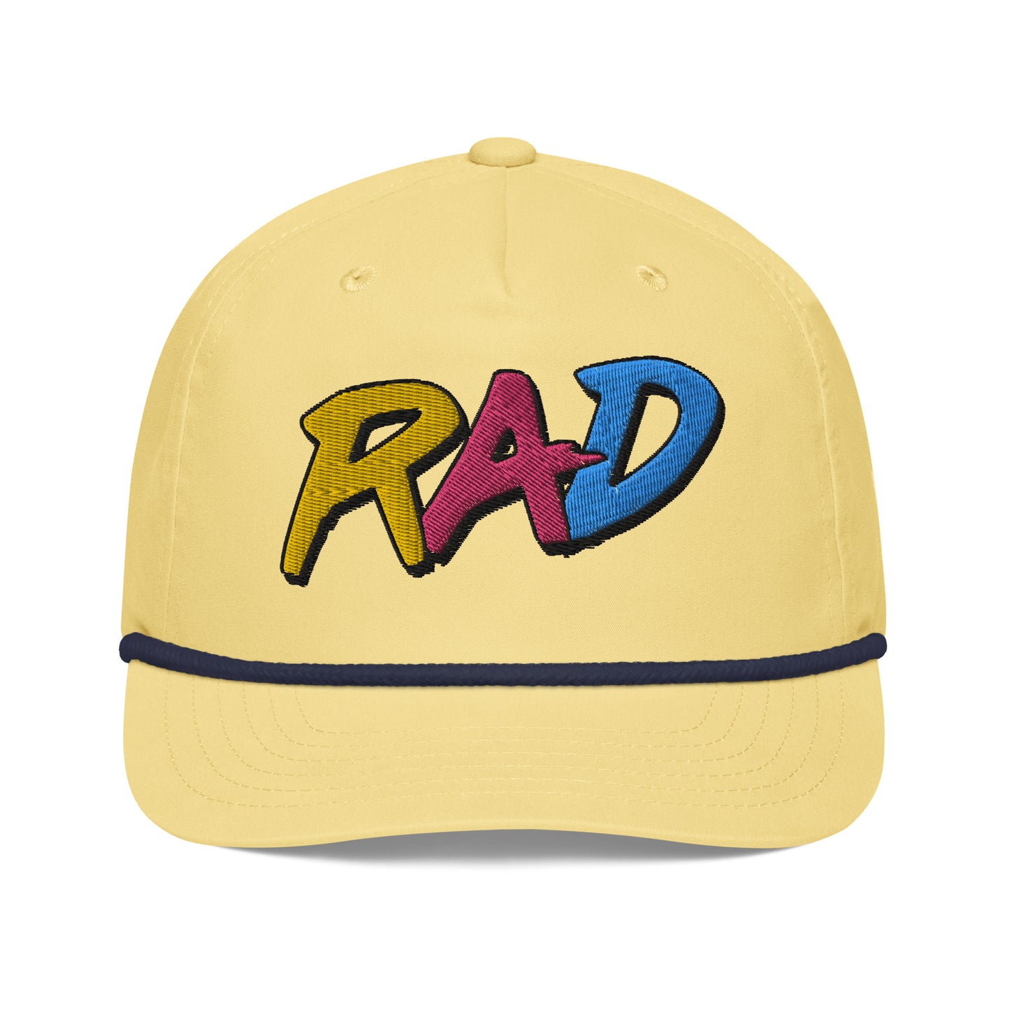 RAD retro snapback hat