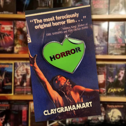 I Heart the Horror Section 1.25" Hard Enamel Pin
