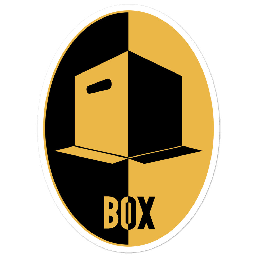 Box Frame Sticker BoxFound vinyl sticker – ClayGrahamArt