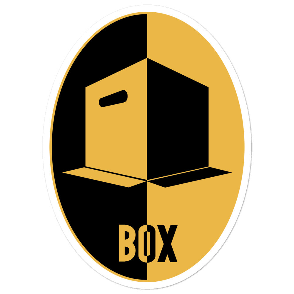 BoxFound vinyl sticker