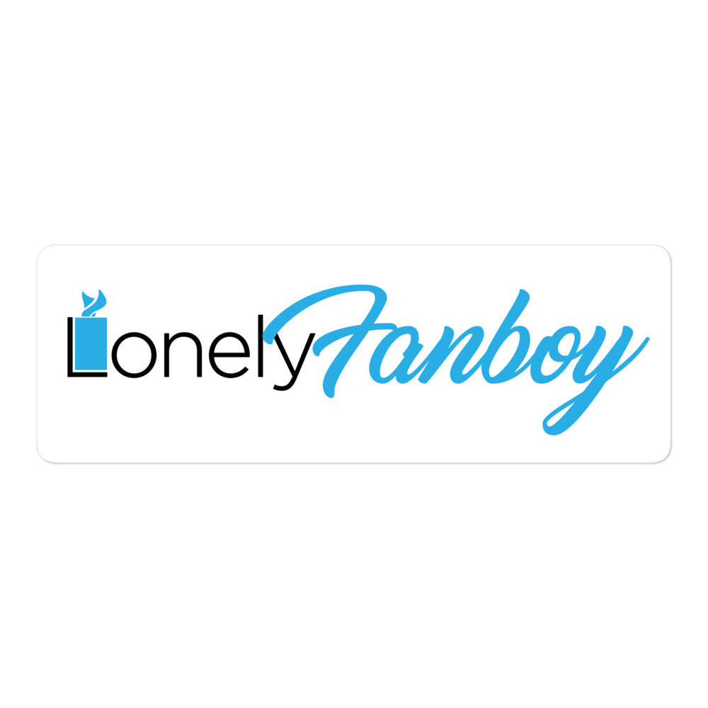 Lonely Fanboy vinyl sticker