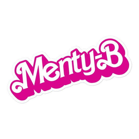 Menty-B Doll vinyl sticker