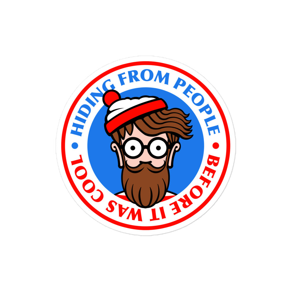 Original Hipster vinyl sticker