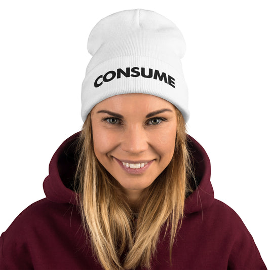 We Consume beanie