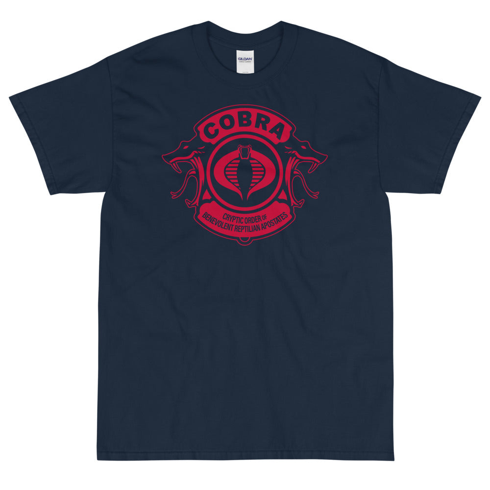Cryptic Order of Benevolent Reptilian Apostates t-shirt