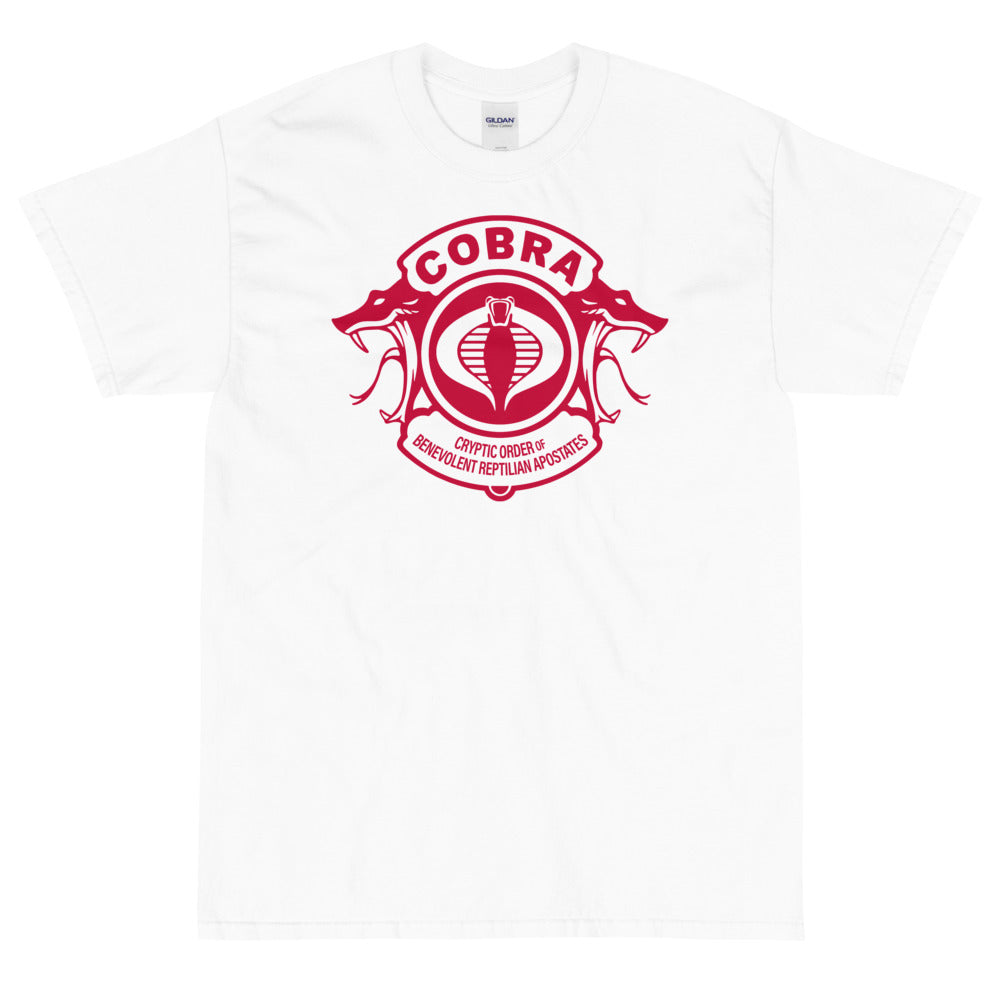 Cryptic Order of Benevolent Reptilian Apostates t-shirt
