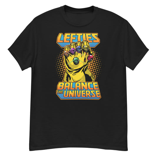 Lefties Balance the Universe t-shirt