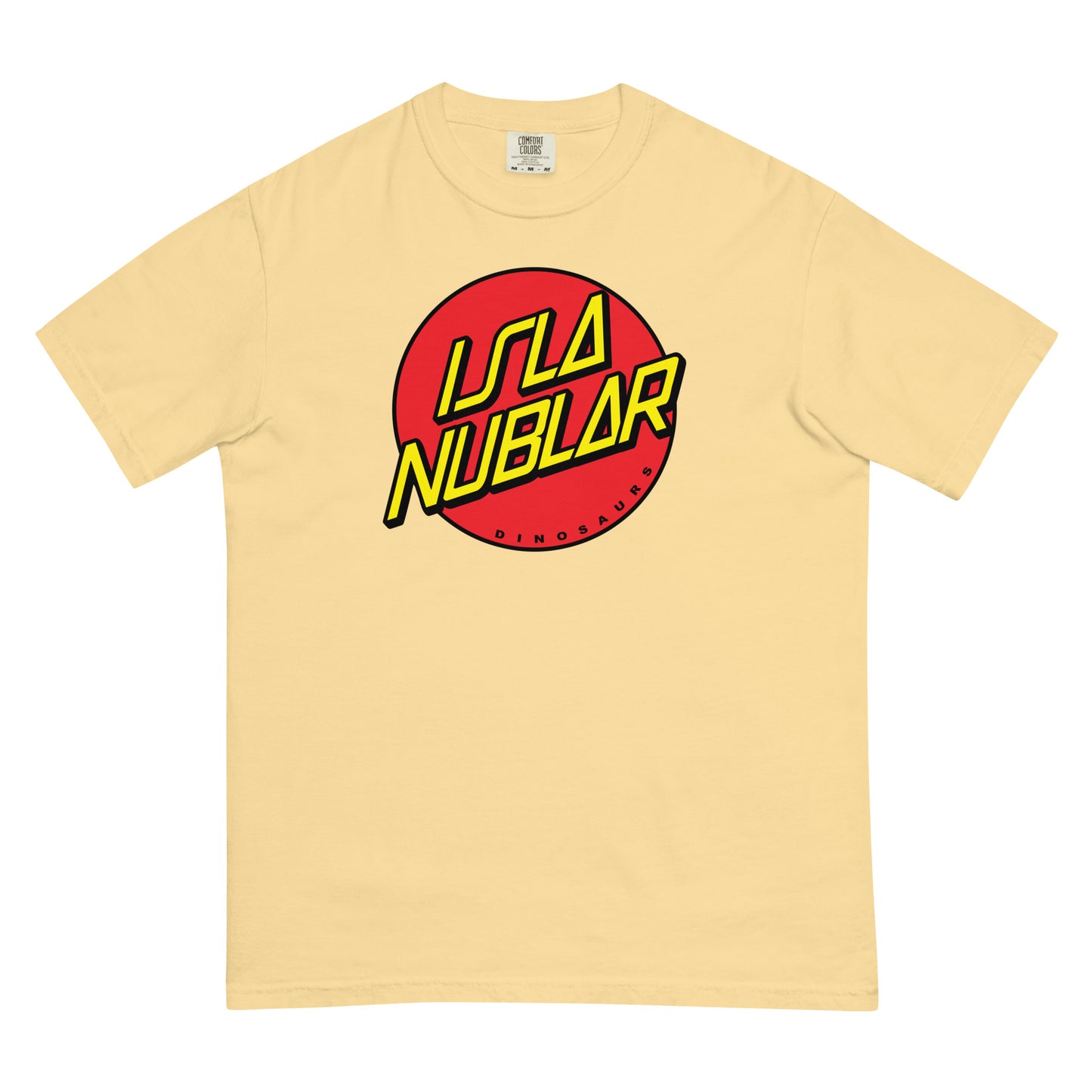 Isla Nublar Dinosaurs garment-dyed heavyweight t-shirt