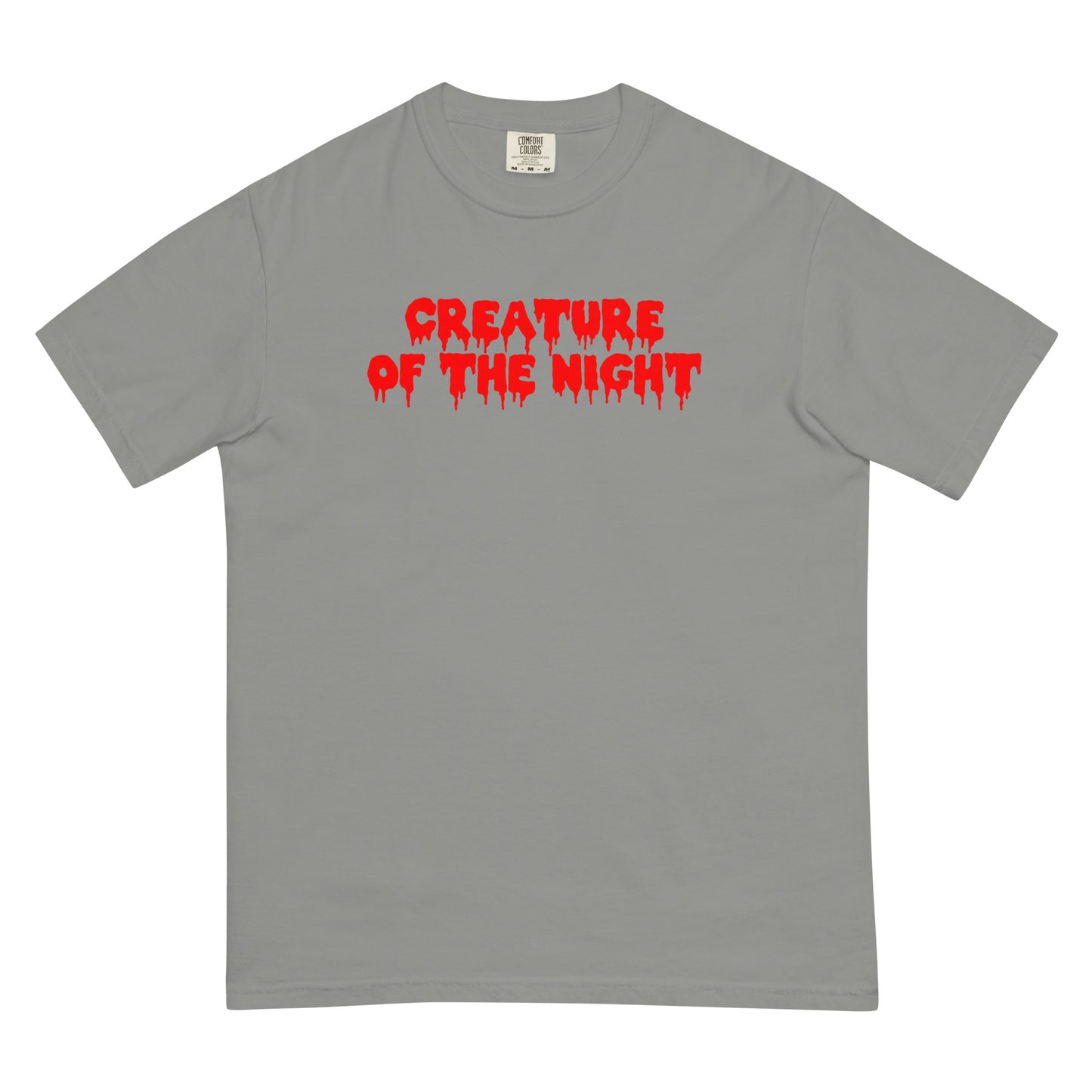 Creature of the Night garment-dyed heavyweight t-shirt
