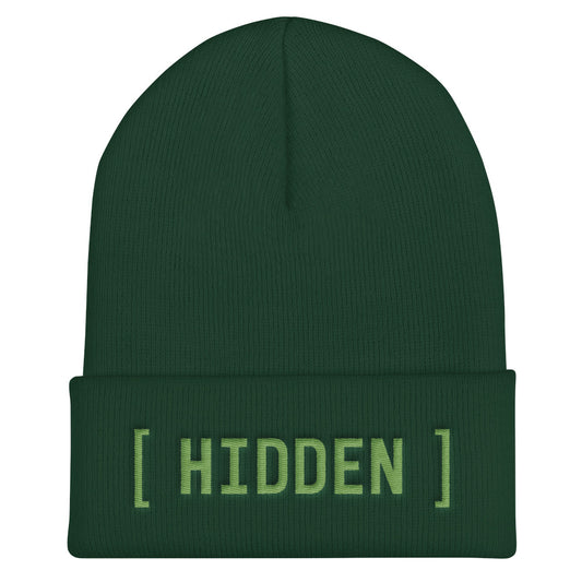 HIDDEN ] beanie