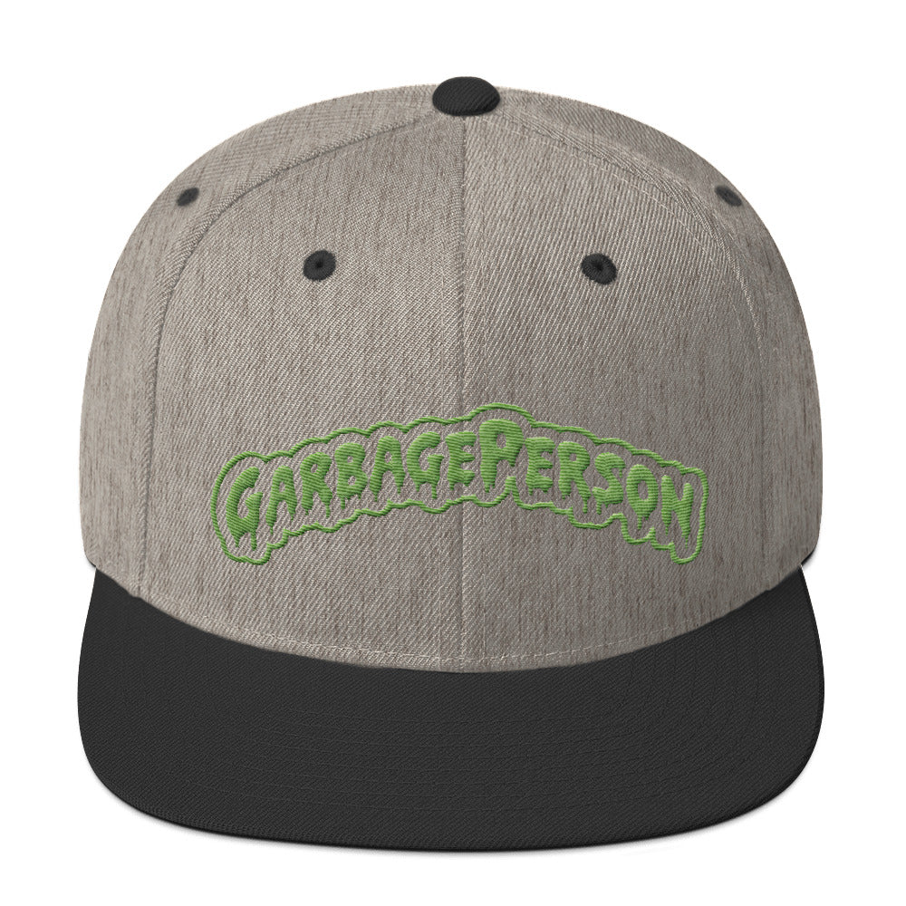 Garbage Person snapback hat