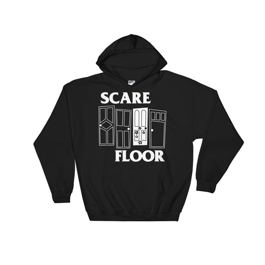 Scare Floor pullover hoodie (BLACK)