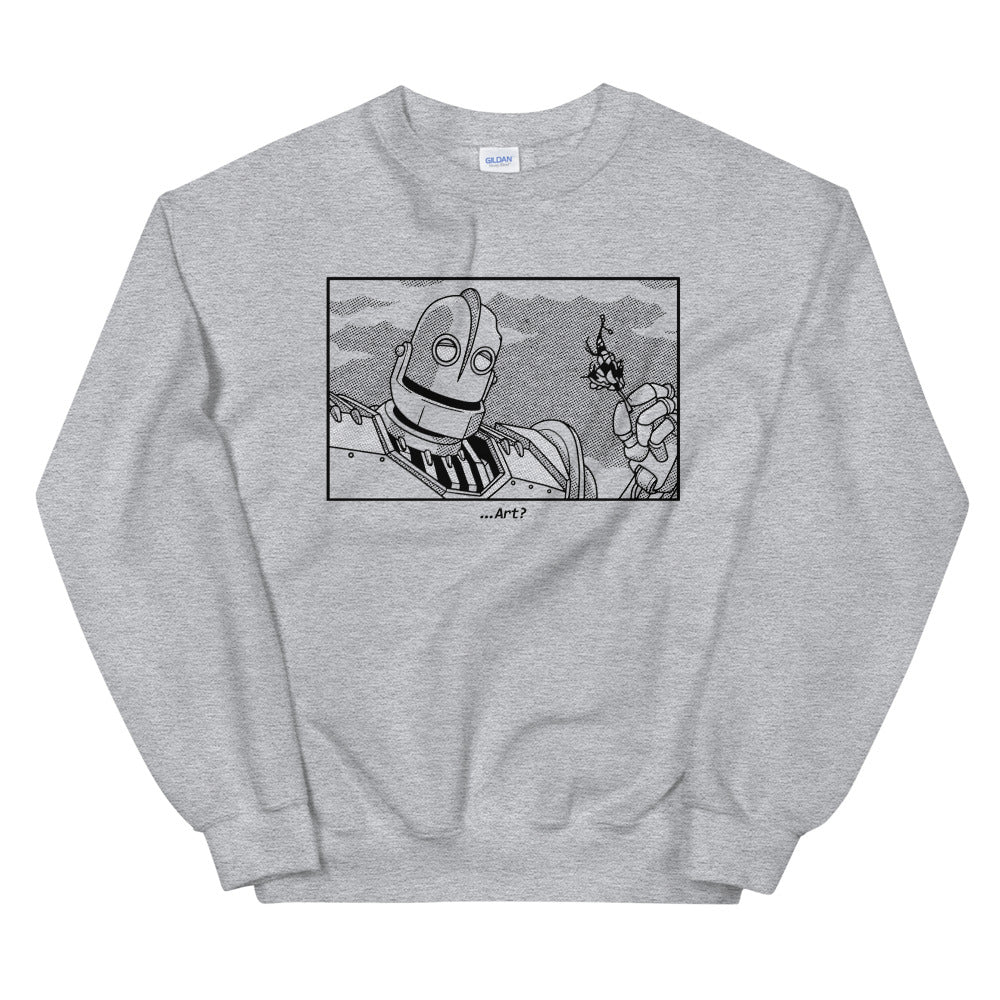 Scrap or Art? crewneck sweatshirt