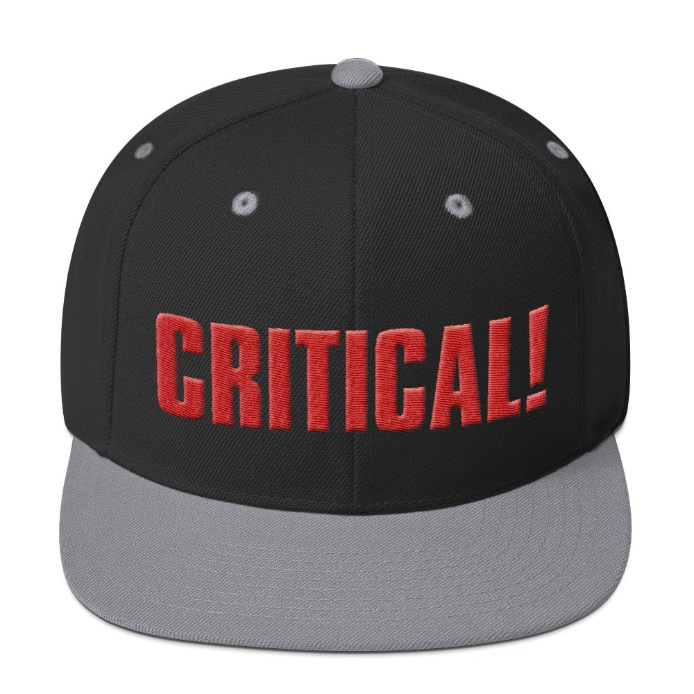 Critical Hit snapback hat