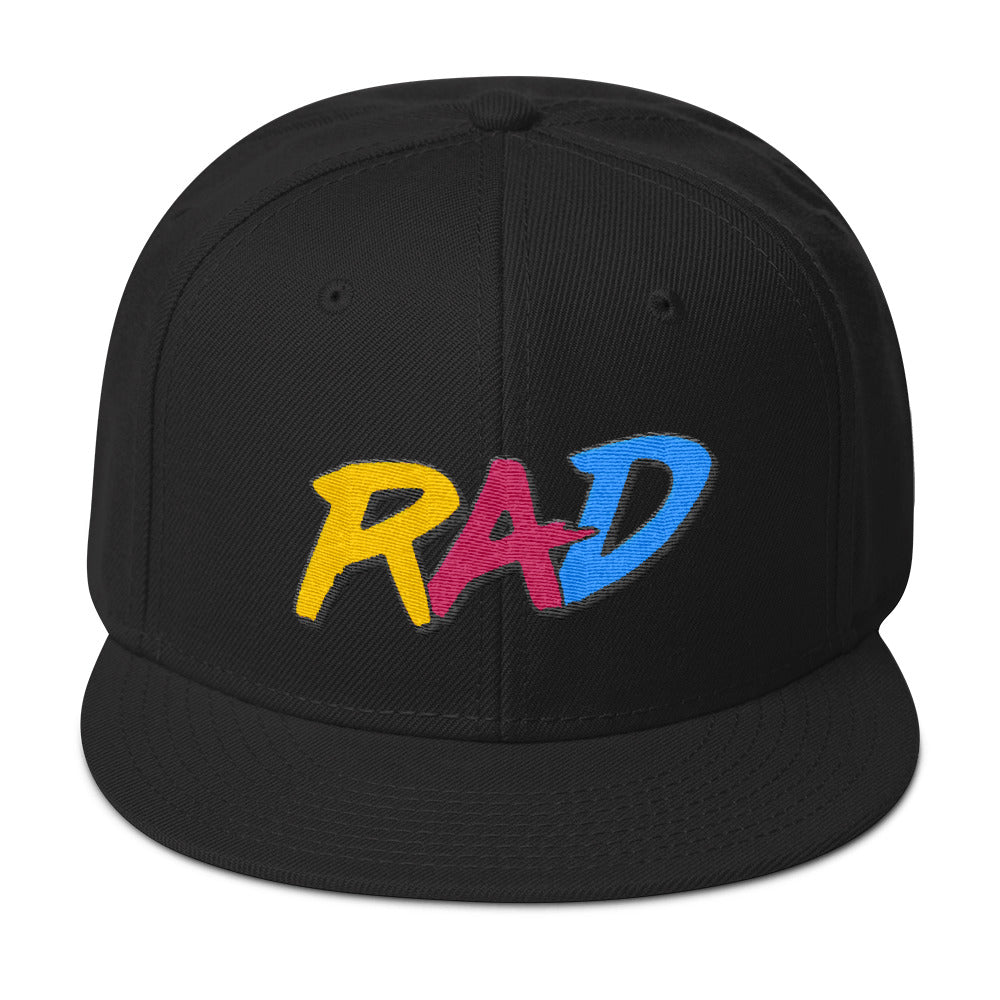 RAD snapback hat
