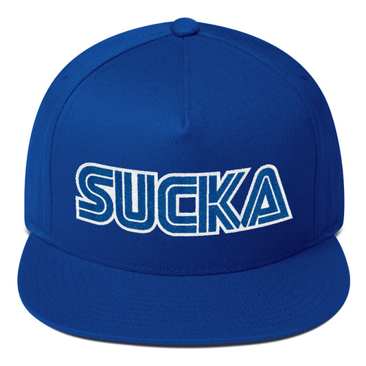 SUCKA snapback hat