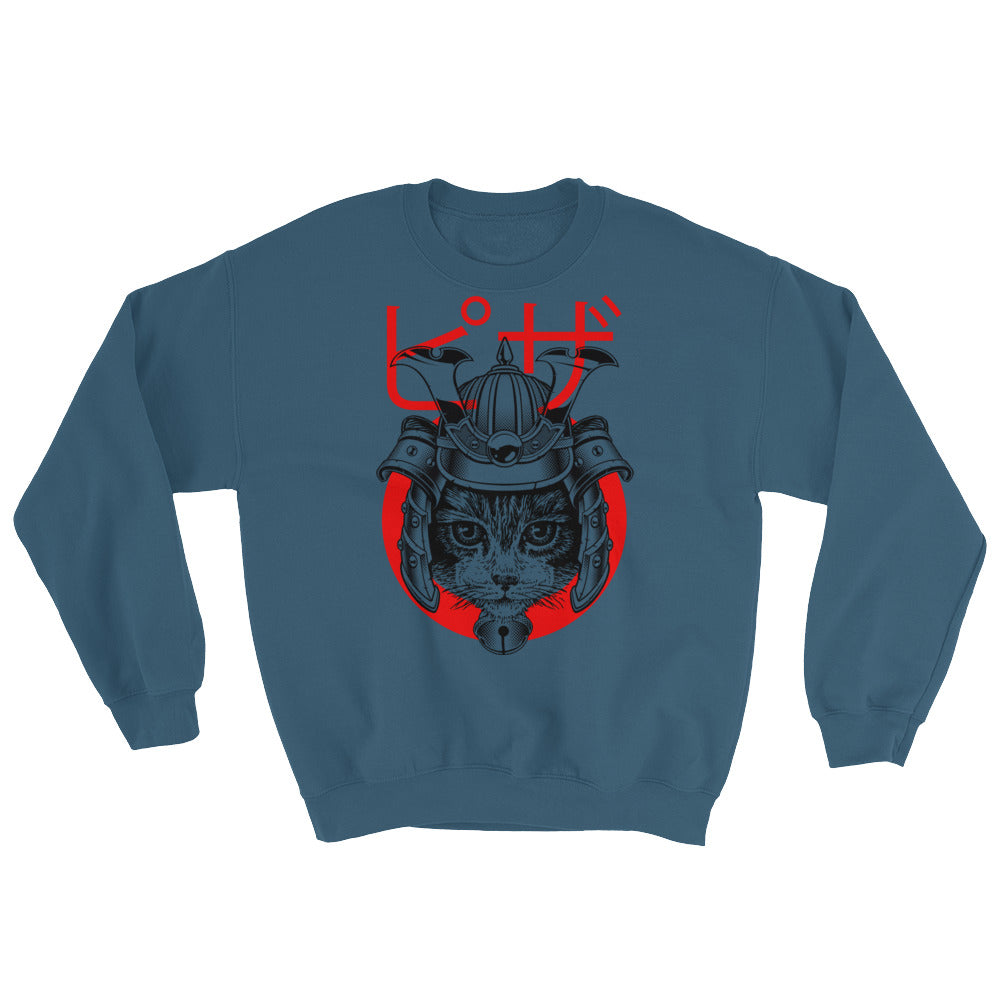 Warrior Pizza Felines crewneck sweatshirt