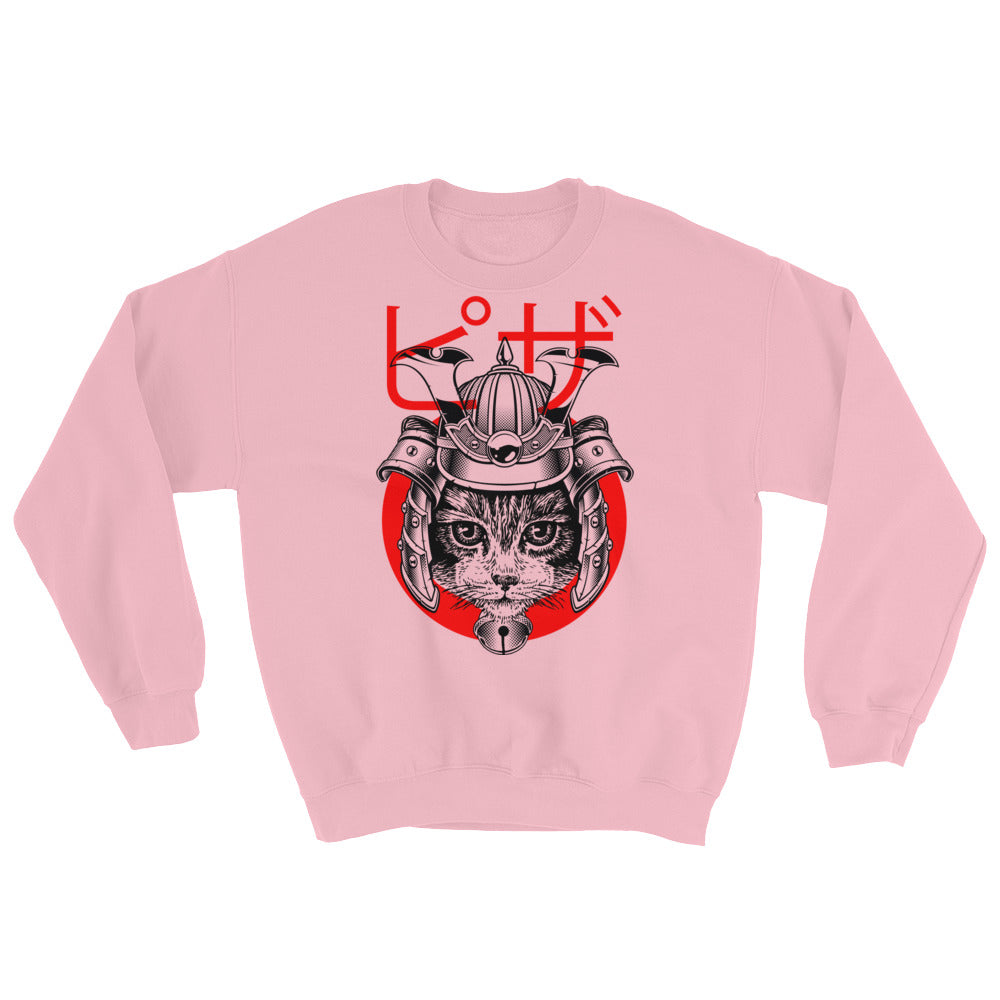 Warrior Pizza Felines crewneck sweatshirt