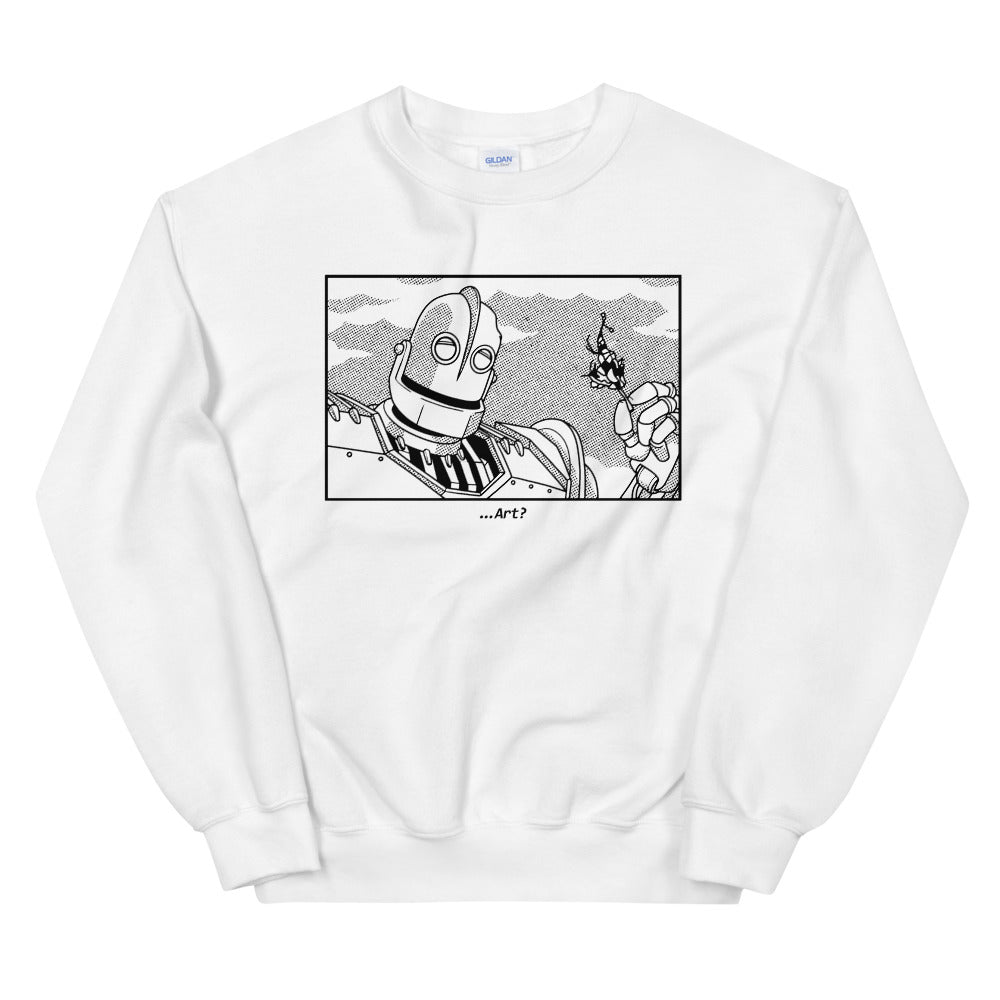 Scrap or Art? crewneck sweatshirt