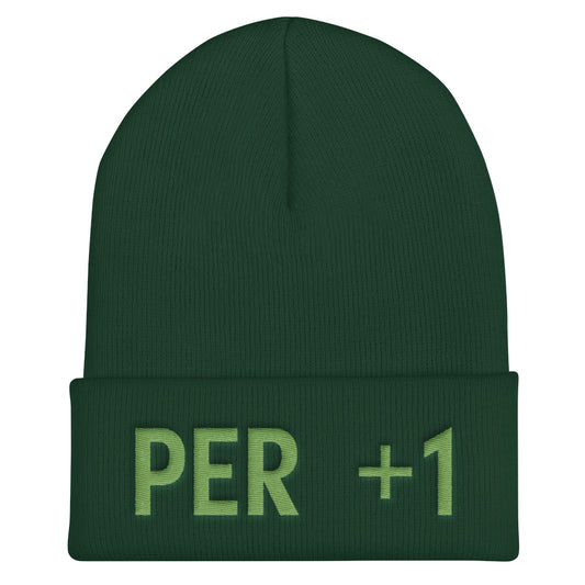 Perception +1 cuffed beanie