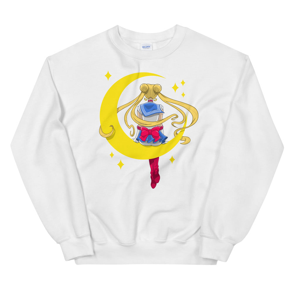 Sitter Moon crewneck sweatshirt