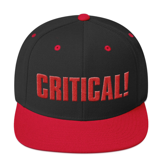 Critical Hit snapback hat