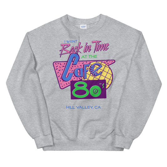 Cafe 80s crewneck sweatshirt