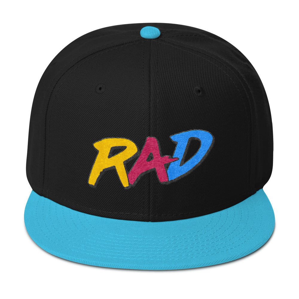 RAD snapback hat