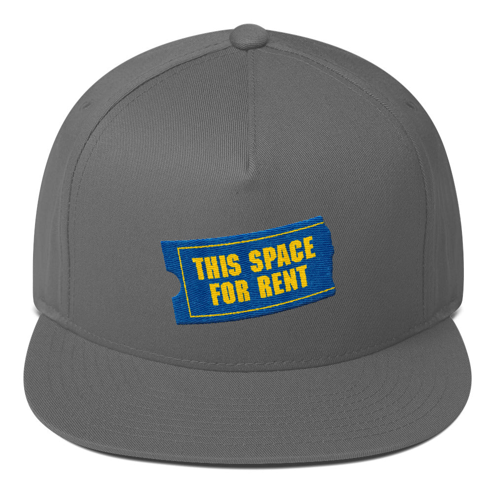 This Space For Rent snapback hat